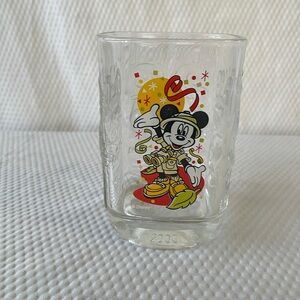 Vintage McDonald’s  Collectables  Walt Disney 2000 Mickey Mouse  Glass.